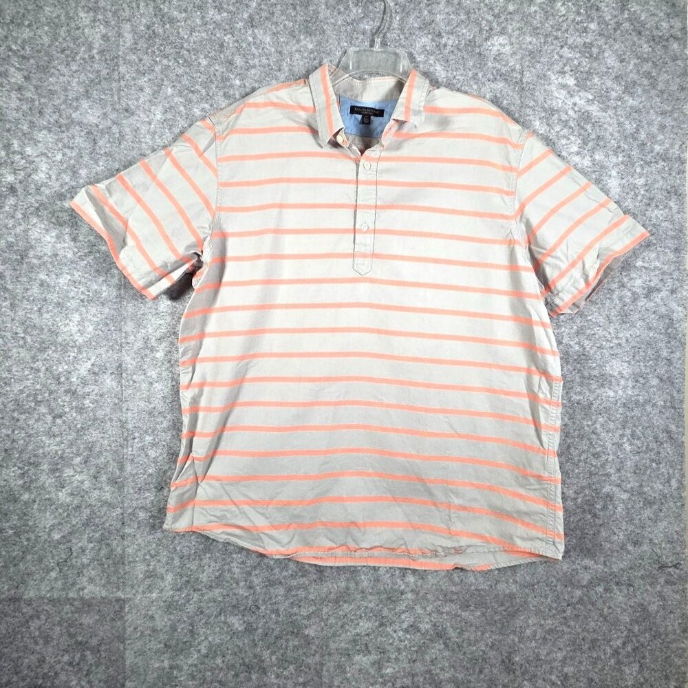 Banana Republic Women's Short Sleeve Pullover Top Striped Size XXL Tall